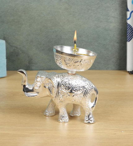 Aluminium Elephant Akhand Dia