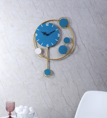 Green & Gold Pendulam Clock