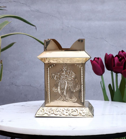 Brass Tulsi Pot