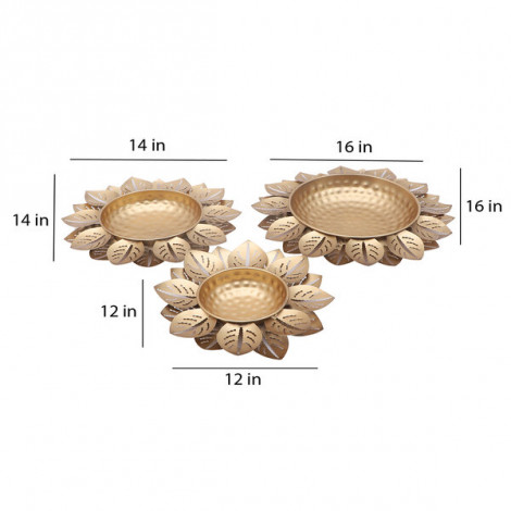 Akhand Dia Urli Set of 3