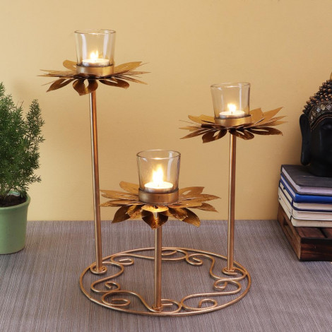Sunflower with Ring Tealight Holder Holder
