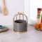 Bird Cage Grey Ceramic Server