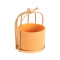 Bird Cage Mustard Ceramic Platter