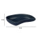 Cashew Shape Ceramic Platter Set of 2