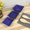 Blue Square Snacks Bowl Set of 3