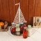 Ship Shape Mocktail Platter with Glass Bottles