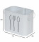 White Cutlery Stand Set of 2