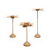 Small Five Flower Leaves Detachable Tealight Holder Set of 3