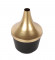 Black & Gold Wine Flower Pot