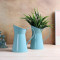 Green Jug Pot Planter Set of 2