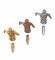 Running Men Wall Decor Set of 3