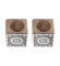 Mangowood Cube Tealight Holder Set of 2