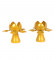 Gold Lotus  Lotus Tealight Holder Set of 2