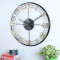 Black & Gold Roman Number Wall Clock