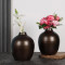 Gold Textured Flower Pot Set of 2