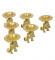 Elephant & Dia Tealight Holder Set of 6