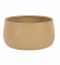 Biege Bowl Textured Planter Set of 2