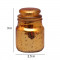 Gold Glass Jars With Lid Set of 4