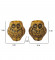 Aluminium Owl Tealight Holder Set of 2