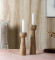 Mangowood Long Candle Stand Set of 2