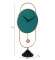Green & Gold Oval Table Clock