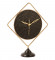 Black & Gold Square Table Clock