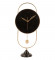 Black & Gold Oval Table Clock