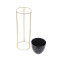Detachable Black Capsule Floor Planter Set of 3