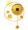 Green & Gold Pendulam Clock