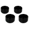 Black Ceramic Chutney Katori Set of 4