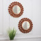 Copper Rose Mirror Set of 2