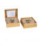 Crystal Brass Dia Set of 2