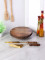 Mango Wood Revolving Cake  Platter with Server
