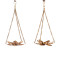 Triple Chain Tealight Holder Set of 2