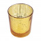 Gold Glass Votive Set of 4